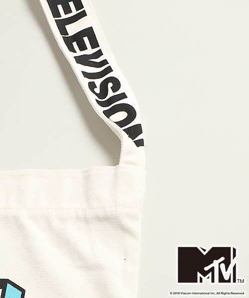 MTV(エムティーヴィー)の「∴WEGO/MTV 2WAYロゴショルダーバッグ(ショルダーバッグ・レディース・ブラック/その他1・FREE)」の9枚目の写真
