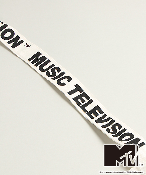 MTV(エムティーヴィー)の「∴WEGO/MTV 2WAYロゴショルダーバッグ(ショルダーバッグ・レディース・ブラック/その他1・FREE)」の10枚目の写真