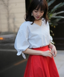 A part by | ソデリボンPOシャツ8S　749814 (シャツ/ブラウス)