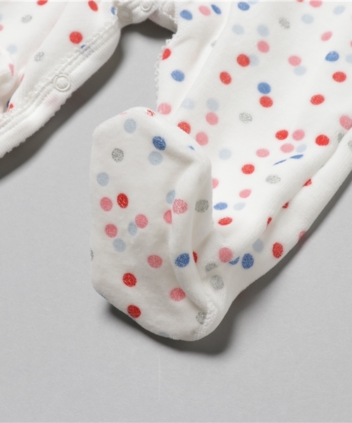 専用プチバトー　ベロア素材ロンパース　12mサイズ　新品未使用 PETIT BATEAU - 美品 Petit Bateau プチバトー 12m ロンパース