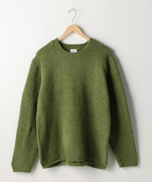 coen（コーエン）の「モールクルーネックニット（ニット/セーター・メンズ・オリーブ/ネイビー・LARGE/X-LARGE/MEDIUM/SMALL）」の14枚目の写真