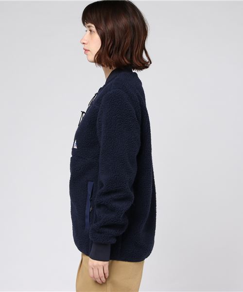 Cape HEIGHTS（ケープハイツ）の「Cape Heights ケープハイツ / OAKLAND レトロフリースパーカー（その他アウター・レディース・ネイビー/ベージュ系その他・X-SMALL）」の7枚目の写真