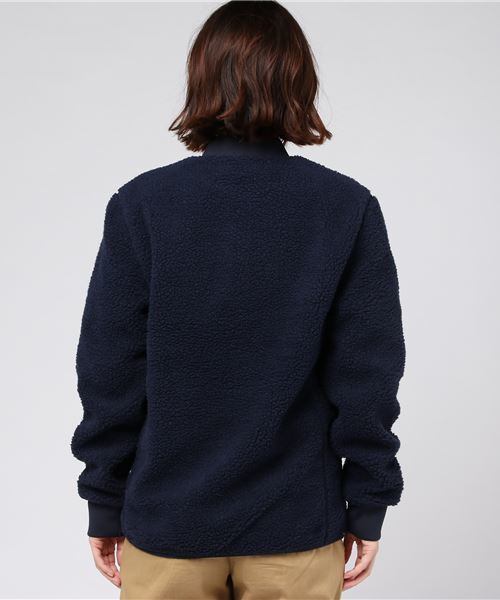 Cape HEIGHTS（ケープハイツ）の「Cape Heights ケープハイツ / OAKLAND レトロフリースパーカー（その他アウター・レディース・ネイビー/ベージュ系その他・X-SMALL）」の6枚目の写真