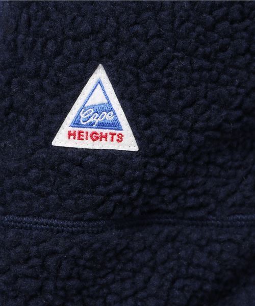 Cape HEIGHTS（ケープハイツ）の「Cape Heights ケープハイツ / OAKLAND レトロフリースパーカー（その他アウター・レディース・ネイビー/ベージュ系その他・X-SMALL）」の8枚目の写真