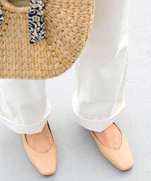 BEAUTY&YOUTH UNITED ARROWS | BY∴ Vカットスクエアトゥフラットシューズ 1.0(パンプス)