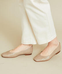 BEAUTY&YOUTH UNITED ARROWS | BY∴ Vカットスクエアトゥフラットシューズ 1.0(パンプス)