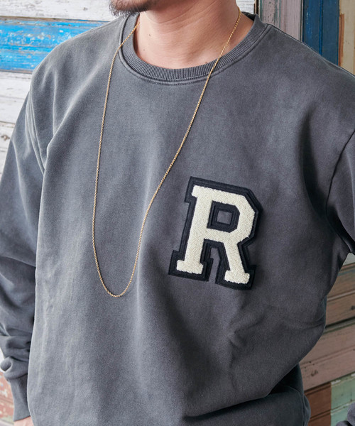 Re:room（リルーム）の「Rロゴカラービッグトレーナー（スウェット
