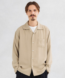 UNITED TOKYO | サテンオープンカラーシャツ(シャツ/ブラウス)