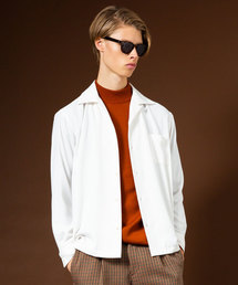 UNITED TOKYO | サテンオープンカラーロングスリーブシャツ(シャツ/ブラウス)