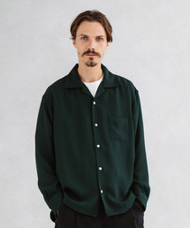 UNITED TOKYO | サテンオープンカラーロングスリーブシャツ(シャツ/ブラウス)