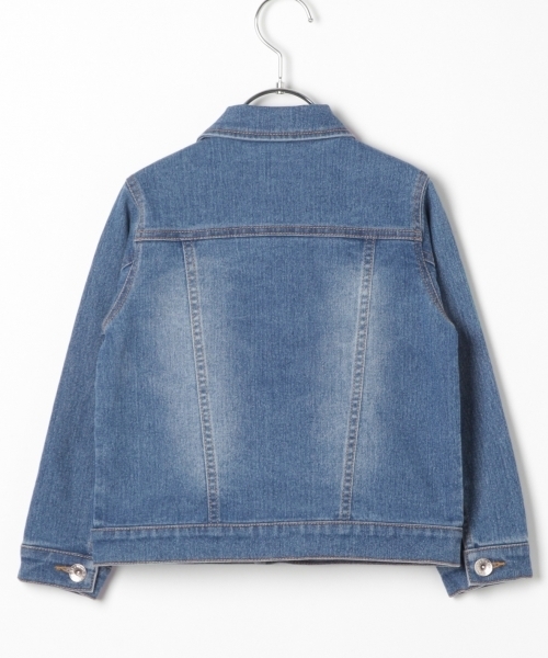 セール】【キッズ】ストレッチデニムGジャン/776568（デニム