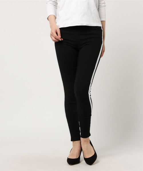 SpRay（スプレイ）の「サイドラインパギンス（その他パンツ・レディース・ブラック・MEDIUM）」の4枚目の写真