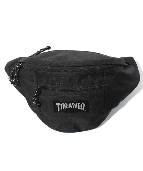 THRASHER（スラッシャー）の「WEGO/ボディバッグ（ショルダーバッグ・レディース・ブラック/ブルー/その他1/ピンク・FREE）」の2枚目の写真