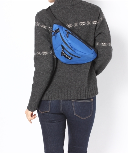 THRASHER（スラッシャー）の「WEGO/ボディバッグ（ショルダーバッグ・レディース・ブラック/ブルー/その他1/ピンク・FREE）」の11枚目の写真