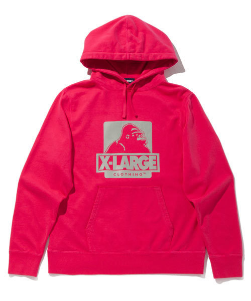 XLARGE(エクストララージ)の「OG PULLOVER HOODIE(パーカー・メンズ・ブラック/グレー/ピンク/ピンク系その他/グリーン/ライトグリーン/ネイビー・SMALL/MEDIUM/LARGE/X-LARGE)」の7枚目の写真