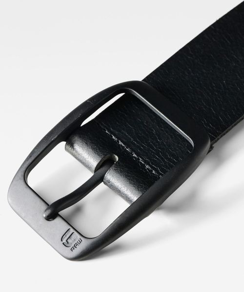 G-STAR（ジースター）の「LADD BELT/レザーベルト（ベルト・メンズ・ブラック/ライトブラウン/ブラウン・80/85/90/95）」の4枚目の写真