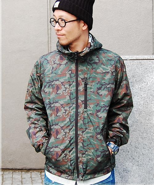 coen(コーエン)の「C.MC 2.5レイヤーカモ柄マウンテンパーカー フルジップ(マウンテンパーカー・メンズ・Navy/Olive ・X-SMALL/SMALL/MEDIUM/LARGE/X-LARGE)」の2枚目の写真