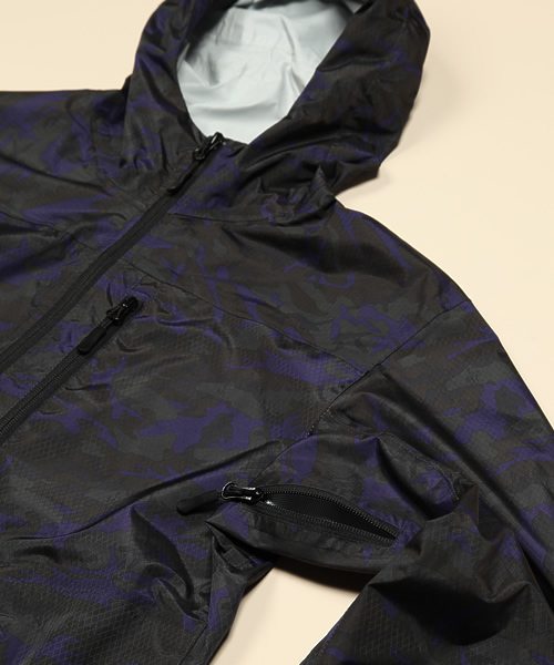 coen(コーエン)の「C.MC 2.5レイヤーカモ柄マウンテンパーカー フルジップ(マウンテンパーカー・メンズ・Navy/Olive ・X-SMALL/SMALL/MEDIUM/LARGE/X-LARGE)」の4枚目の写真