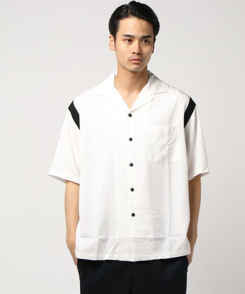 WEGO(ウィゴー)の「WEGO/フィブリルボーリングシャツ(シャツ/ブラウス・メンズ・ホワイト/ブラック/グリーン/ピンク/ネイビー・MEDIUM/LARGE)」の14枚目の写真