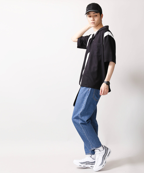 WEGO(ウィゴー)の「WEGO/フィブリルボーリングシャツ(シャツ/ブラウス・メンズ・ホワイト/ブラック/グリーン/ピンク/ネイビー・MEDIUM/LARGE)」の15枚目の写真