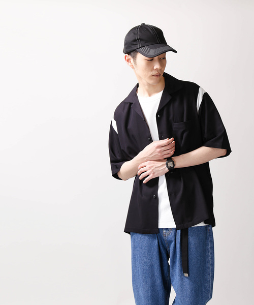 WEGO(ウィゴー)の「WEGO/フィブリルボーリングシャツ(シャツ/ブラウス・メンズ・ホワイト/ブラック/グリーン/ピンク/ネイビー・MEDIUM/LARGE)」の10枚目の写真