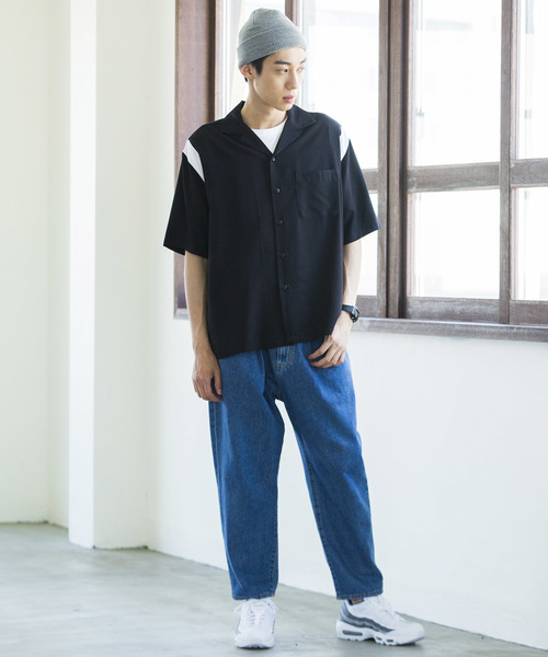 WEGO(ウィゴー)の「WEGO/フィブリルボーリングシャツ(シャツ/ブラウス・メンズ・ホワイト/ブラック/グリーン/ピンク/ネイビー・MEDIUM/LARGE)」の17枚目の写真