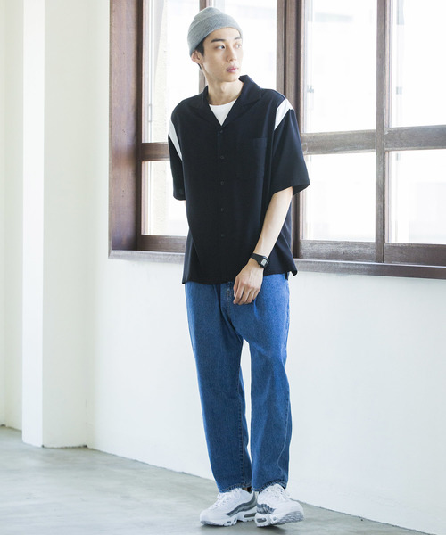 WEGO(ウィゴー)の「WEGO/フィブリルボーリングシャツ(シャツ/ブラウス・メンズ・ホワイト/ブラック/グリーン/ピンク/ネイビー・MEDIUM/LARGE)」の20枚目の写真