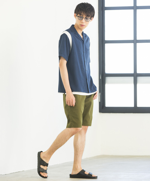 WEGO(ウィゴー)の「WEGO/フィブリルボーリングシャツ(シャツ/ブラウス・メンズ・ホワイト/ブラック/グリーン/ピンク/ネイビー・MEDIUM/LARGE)」の21枚目の写真