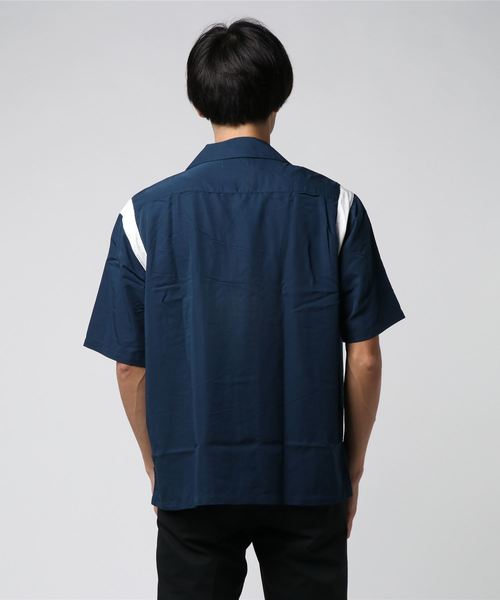 WEGO(ウィゴー)の「WEGO/フィブリルボーリングシャツ(シャツ/ブラウス・メンズ・ホワイト/ブラック/グリーン/ピンク/ネイビー・MEDIUM/LARGE)」の9枚目の写真