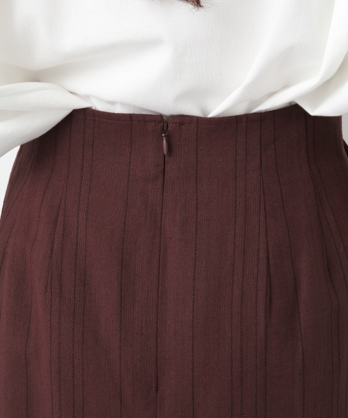 LEPSIM（レプシィム）の「レースアップストライプタイトスカート　782564（スカート・レディース・ナチュラル/ブラウン・MEDIUM/LARGE）」の12枚目の写真