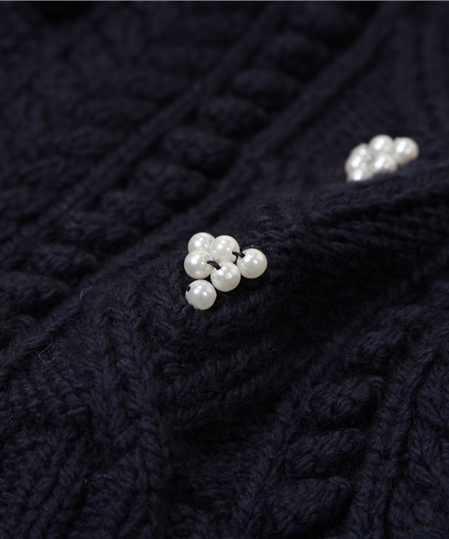 Verybrain ハンドニット　カーディガン Verybrain（ベリーブレイン）の「【Verybrain】ハンドニットカーデ