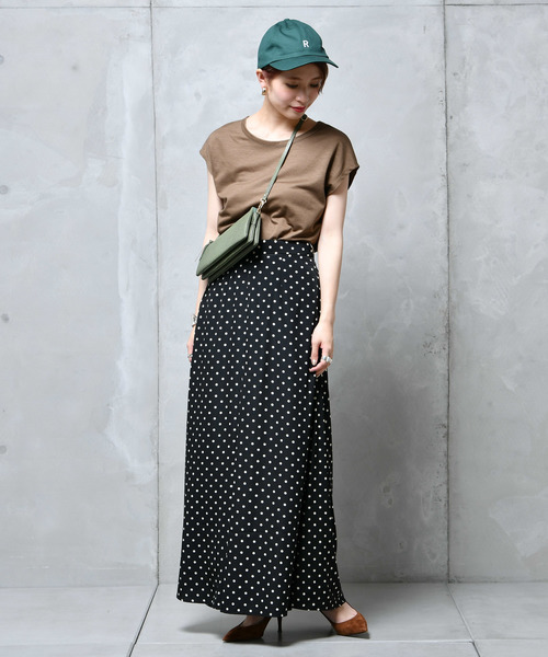 DouDou（ドゥドゥ）の「ドットフレアパンツ（その他パンツ・レディース・ブラック/ネイビー・38/36）」の19枚目の写真