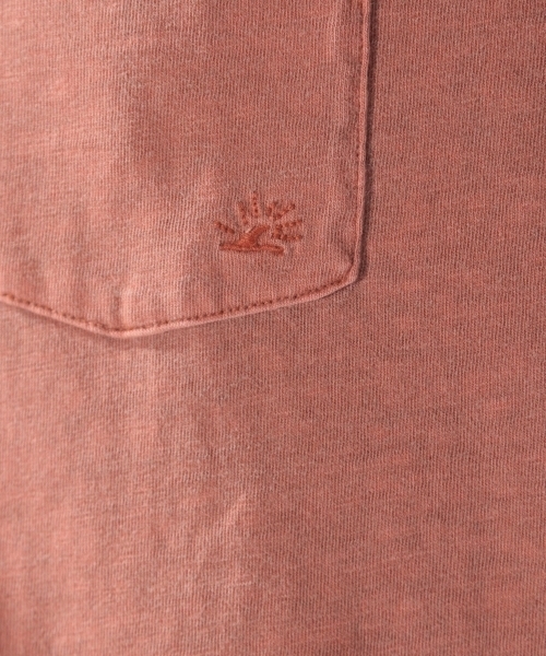 BAYFLOW（ベイフロー）の「USAコットン スラブVネックSST（Tシャツ/カットソー・メンズ・ホワイト/ベージュ/パープル/ネイビー/オリーブ/オレンジ・SMALL/MEDIUM/LARGE）」の20枚目の写真