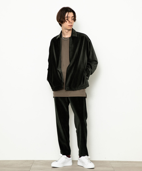 STUDIOUS（ステュディオス）の「【STUDIOUS】ニットコーデュロイスーパーストレッチイージーパンツ（その他パンツ・メンズ・ダークグリーン/ブラウン/ダークブラウン・1/2/3）」の20枚目の写真