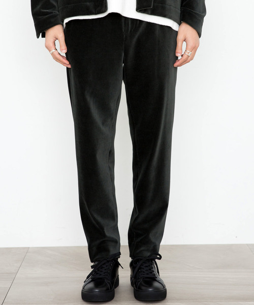 STUDIOUS（ステュディオス）の「【STUDIOUS】ニットコーデュロイスーパーストレッチイージーパンツ（その他パンツ・メンズ・ダークグリーン/ブラウン/ダークブラウン・1/2/3）」の10枚目の写真