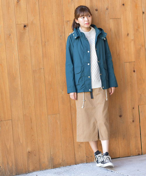 rps（アールピーエス）の「マウンテンジャケット（マウンテンパーカー・レディース・ブラック/ベージュ/グリーン/ブルー/ネイビー/マスタード/レッド/ブルー系その他2/アイボリー/ラベンダー/ライトベージュ/イエロー/ダークベージュ/カーキブラウン・M）」の8枚目の写真