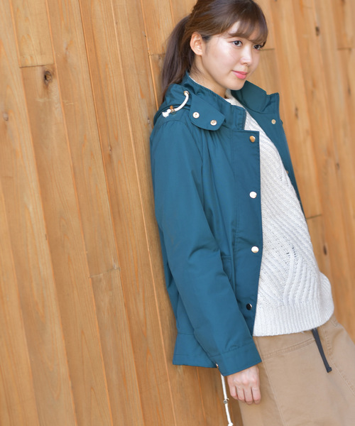 rps（アールピーエス）の「マウンテンジャケット（マウンテンパーカー・レディース・ブラック/ベージュ/グリーン/ブルー/ネイビー/マスタード/レッド/ブルー系その他2/アイボリー/ラベンダー/ライトベージュ/イエロー/ダークベージュ/カーキブラウン・M）」の16枚目の写真