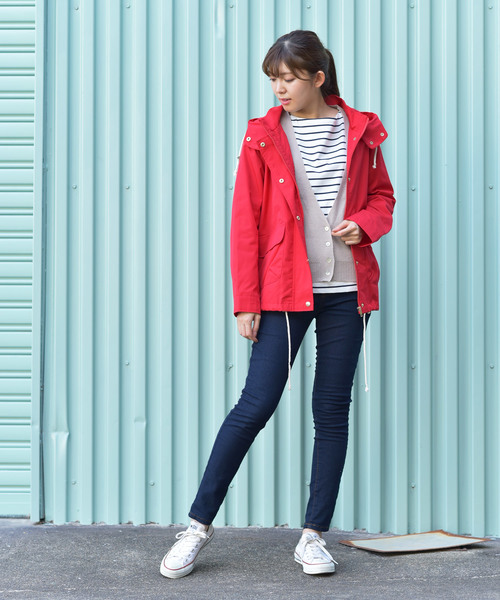 rps（アールピーエス）の「マウンテンジャケット（マウンテンパーカー・レディース・ブラック/ベージュ/グリーン/ブルー/ネイビー/マスタード/レッド/ブルー系その他2/アイボリー/ラベンダー/ライトベージュ/イエロー/ダークベージュ/カーキブラウン・M）」の19枚目の写真