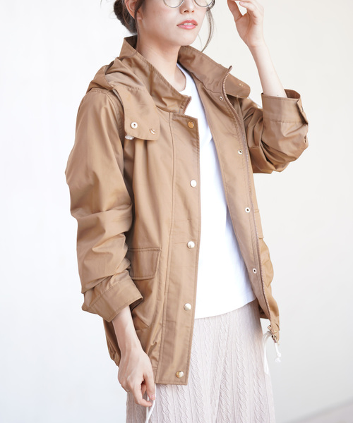 rps（アールピーエス）の「マウンテンジャケット（マウンテンパーカー・レディース・ブラック/ベージュ/グリーン/ブルー/ネイビー/マスタード/レッド/ブルー系その他2/アイボリー/ラベンダー/ライトベージュ/イエロー/ダークベージュ/カーキブラウン・M）」の7枚目の写真