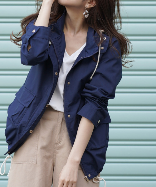 rps（アールピーエス）の「マウンテンジャケット（マウンテンパーカー・レディース・ブラック/ベージュ/グリーン/ブルー/ネイビー/マスタード/レッド/ブルー系その他2/アイボリー/ラベンダー/ライトベージュ/イエロー/ダークベージュ/カーキブラウン・M）」の10枚目の写真