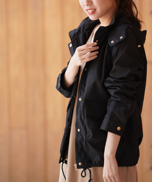 rps（アールピーエス）の「マウンテンジャケット（マウンテンパーカー・レディース・ブラック/ベージュ/グリーン/ブルー/ネイビー/マスタード/レッド/ブルー系その他2/アイボリー/ラベンダー/ライトベージュ/イエロー/ダークベージュ/カーキブラウン・M）」の3枚目の写真