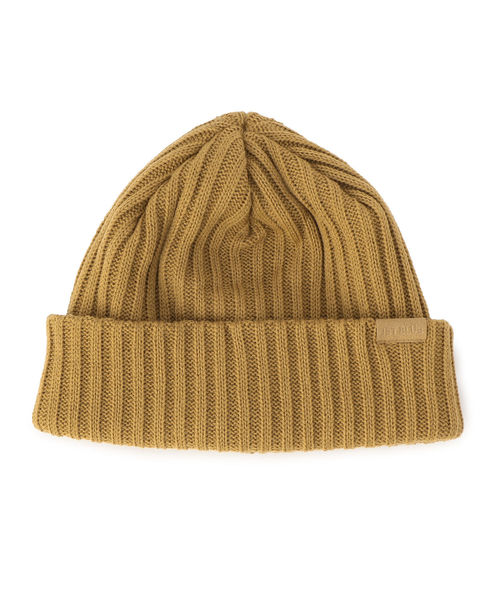 SHIPS JET BLUE（シップスジェットブルー）の「《made in Japan》SHIPS JET BLUE: アクリル リブニットキャップ（ニットキャップ/ビーニー・メンズ・ブラック/ベージュ/ネイビー/グレー/レンガ/ワイン・ONE SIZE）」の3枚目の写真