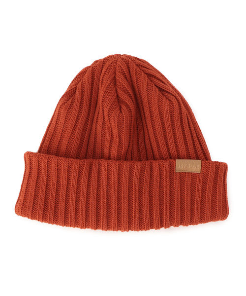 SHIPS JET BLUE（シップスジェットブルー）の「《made in Japan》SHIPS JET BLUE: アクリル リブニットキャップ（ニットキャップ/ビーニー・メンズ・ブラック/ベージュ/ネイビー/グレー/レンガ/ワイン・ONE SIZE）」の6枚目の写真