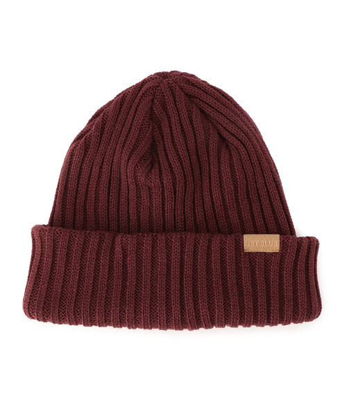 SHIPS JET BLUE（シップスジェットブルー）の「《made in Japan》SHIPS JET BLUE: アクリル リブニットキャップ（ニットキャップ/ビーニー・メンズ・ブラック/ベージュ/ネイビー/グレー/レンガ/ワイン・ONE SIZE）」の12枚目の写真