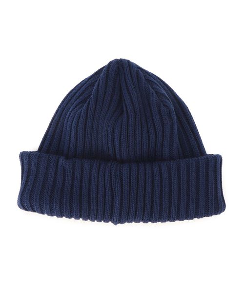 SHIPS JET BLUE（シップスジェットブルー）の「《made in Japan》SHIPS JET BLUE: アクリル リブニットキャップ（ニットキャップ/ビーニー・メンズ・ブラック/ベージュ/ネイビー/グレー/レンガ/ワイン・ONE SIZE）」の7枚目の写真