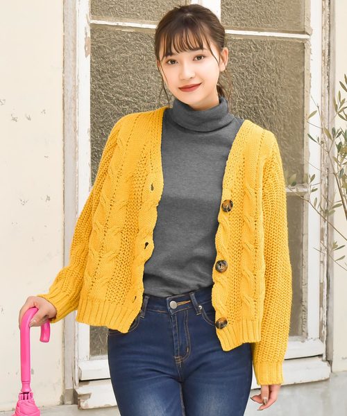 KOBE LETTUCE（コウベレタス）の「[Uネック/タートルネック]2TYPEあったか裏起毛ベーシックインナーTシャツ＊レディース/トップス[C3552]神戸レタス（Tシャツ/カットソー・レディース・ホワイト系その他/ブラック系その他/グレー系その他/アイボリー/ブラック/グレー・FREE）」の6枚目の写真