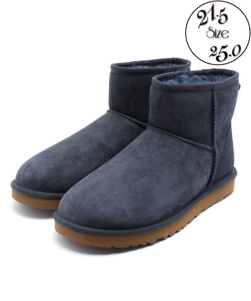 UGG（アグ）の「アグ/UGG Classsic MINI ショートブーツ#（ブーツ・レディース・ブラック/ブラウン/ネイビー・6/7/8）」の3枚目の写真
