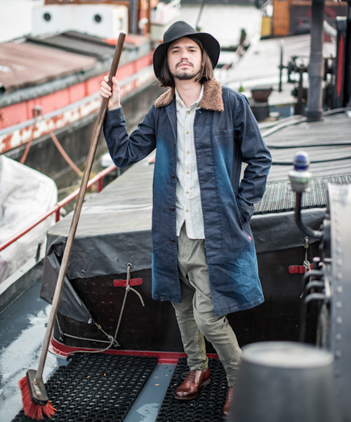 glamb（グラム）の「Due hat（ハット・メンズ・ブラック/グレー・MEDIUM/LARGE）」の4枚目の写真