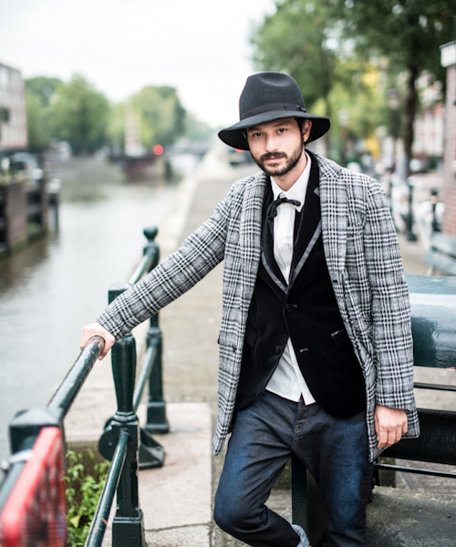 glamb（グラム）の「Due hat（ハット・メンズ・ブラック/グレー・MEDIUM/LARGE）」の5枚目の写真