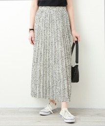 CHARM BERRY TIC | ダルメシアン柄　プリーツスカート(スカート)